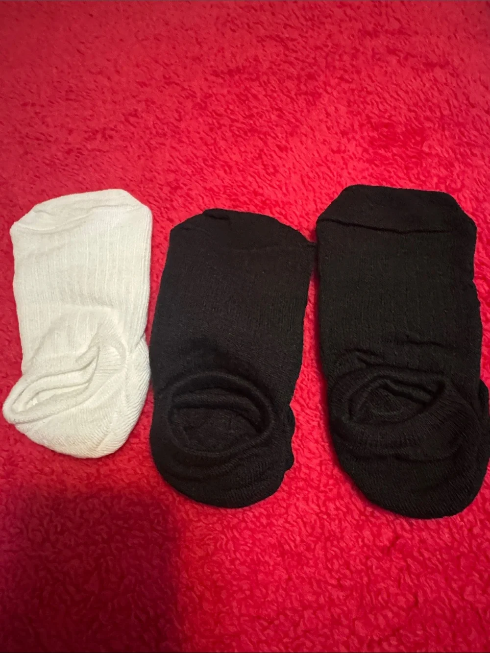 No-Show Sock 3-Pack - Black & White